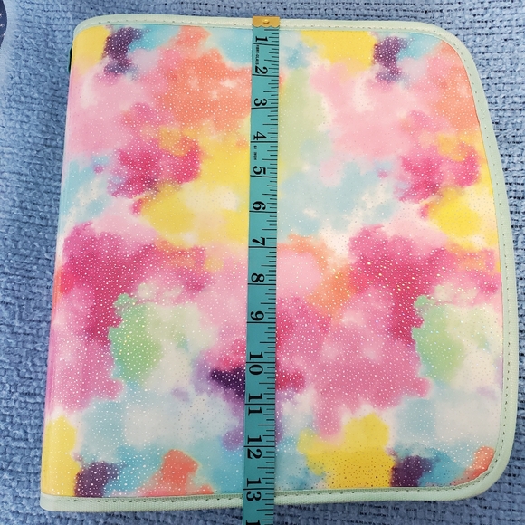 Pen+Gear 2" Zipper Binder, Watercolor Design - Picture 10 of 10